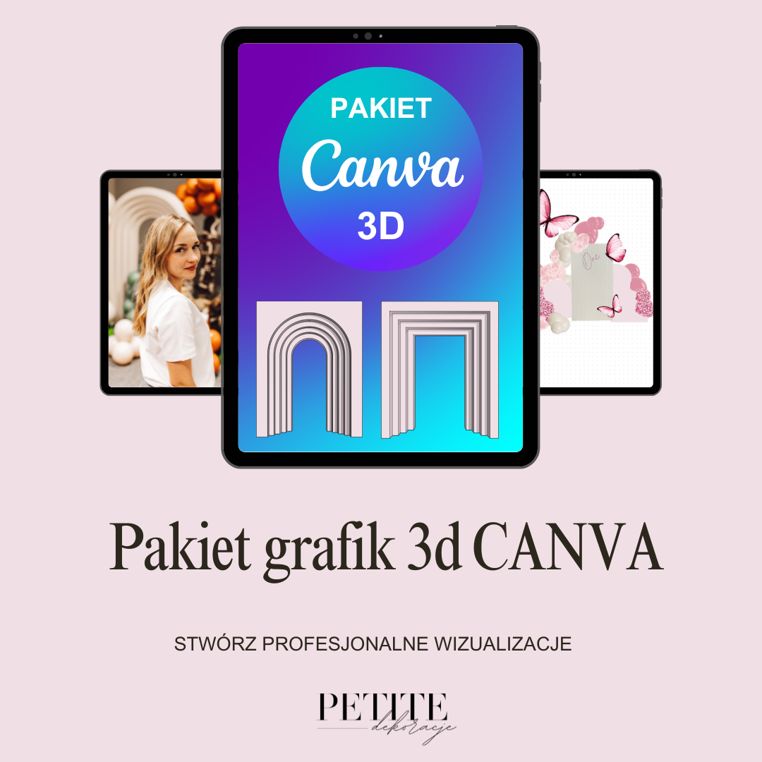 Pakiet Grafik 3D Canva